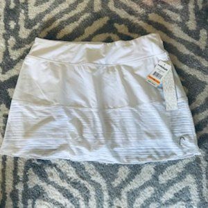 Head Medium Tennis Skirt/Skort, White, NWT
